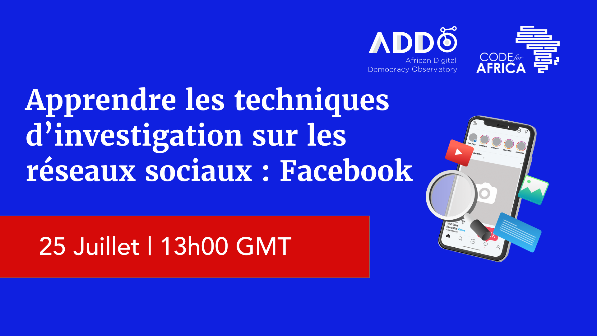 Apprendre les techniques d'investigation sur les réseaux sociaux : Facebook