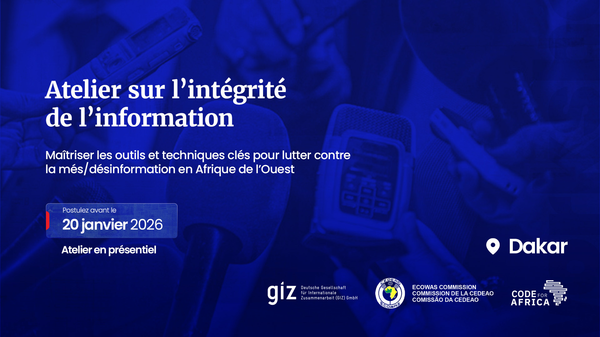 Atelier sur l’intégrité de l’information